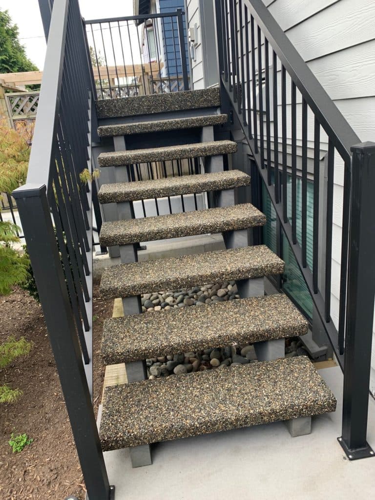 Exterior Pool Deck — before