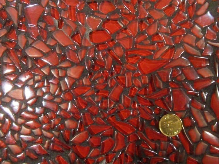 Epoxy stone and coloured quartz flooring